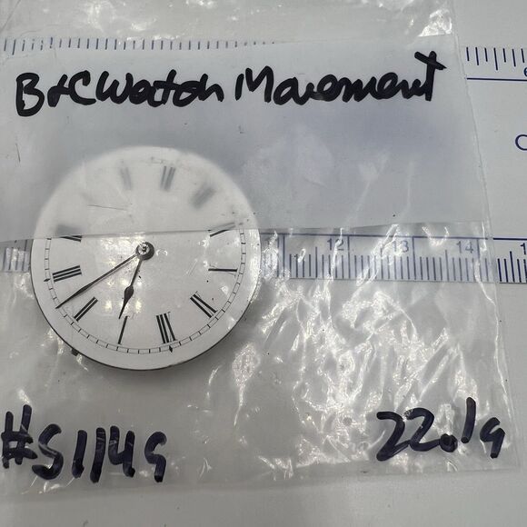 B & C Mechanical Watch Movement S1149 22.1 grams For Parts - Picture 12 of 12